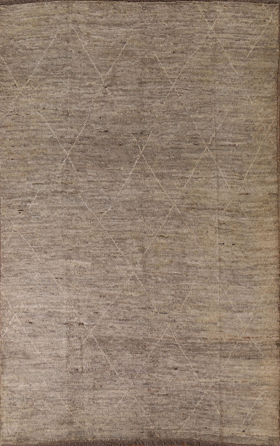 Handmade Wool Moroccan Area Rug 7x9