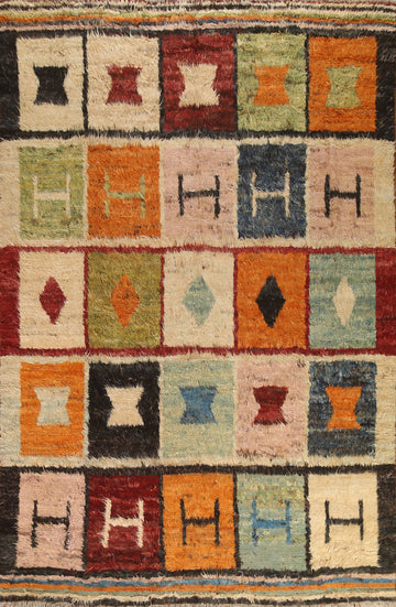 Geometric Wool Moroccan Oriental Area Rug 9x12