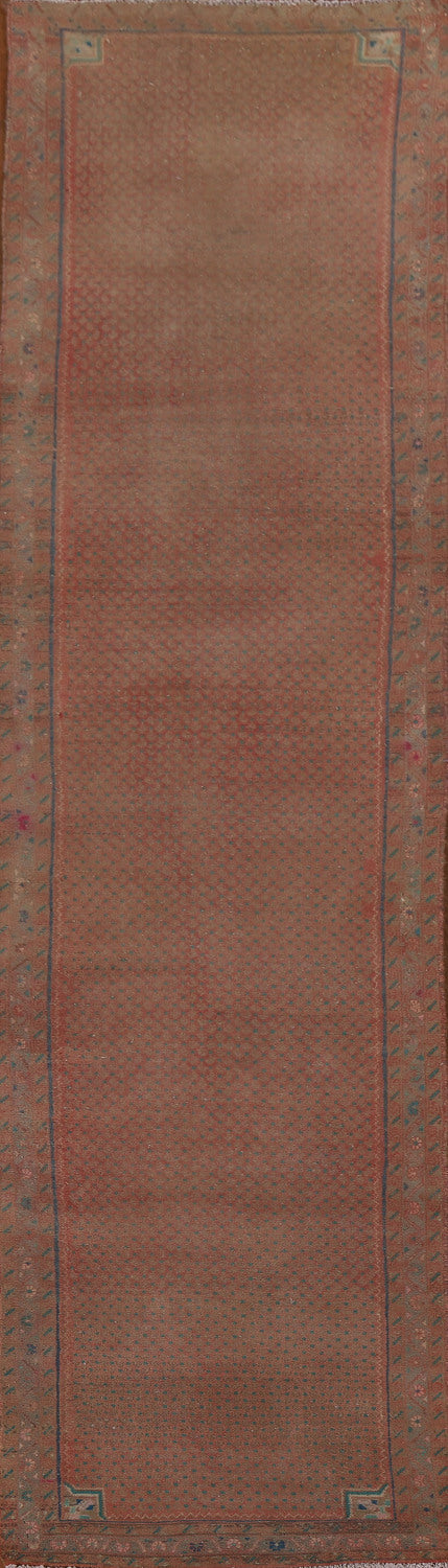 Boteh Wool Botemir Persian Runner Rug 3x13