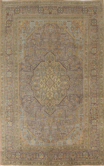 Over-Dyed Tabriz Persian Area Rug 8x11