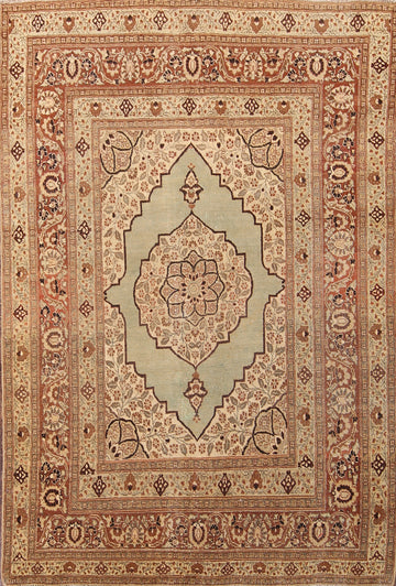 4x6 Tabriz Persian Area Rug