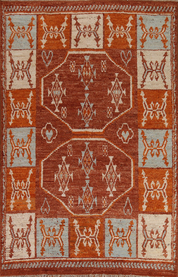 Geometric Moroccan Oriental Area Rug 7x10