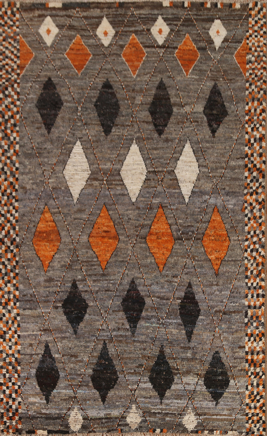 Geometric Moroccan Oriental Area Rug 7x10