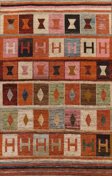 Geometric Moroccan Large Area Rug 10x14