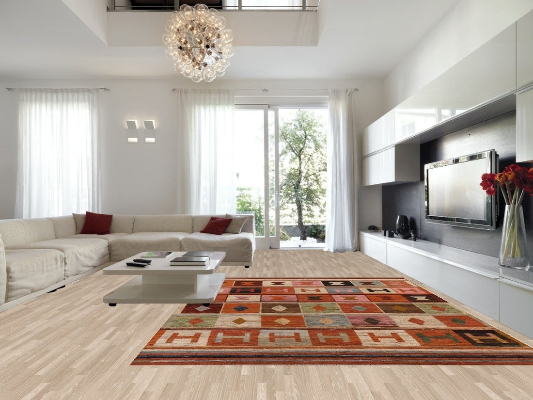 Geometric Moroccan Large Area Rug 10x14