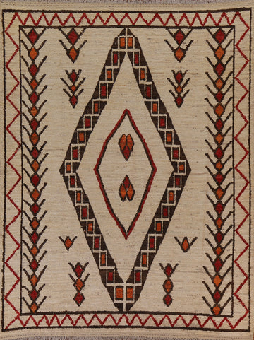 Tribal Moroccan Handmade Area Rug 8x10