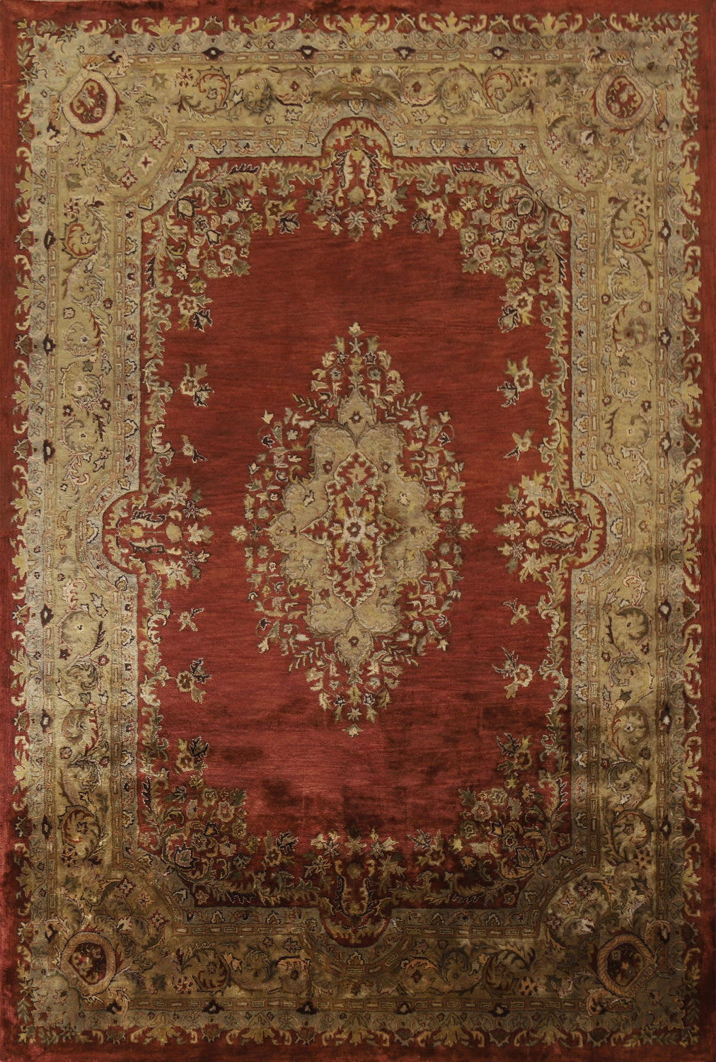 Hand-Tufted Aubusson Indian Area Rugs