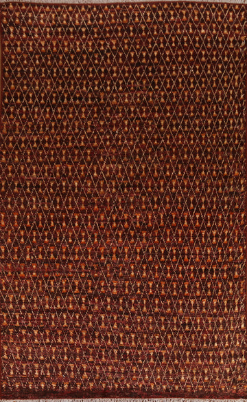 Trellis Wool Moroccan Area Rug 7x10
