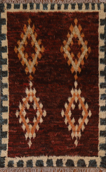 Tribal Moroccan Berber Area Rug 5x8