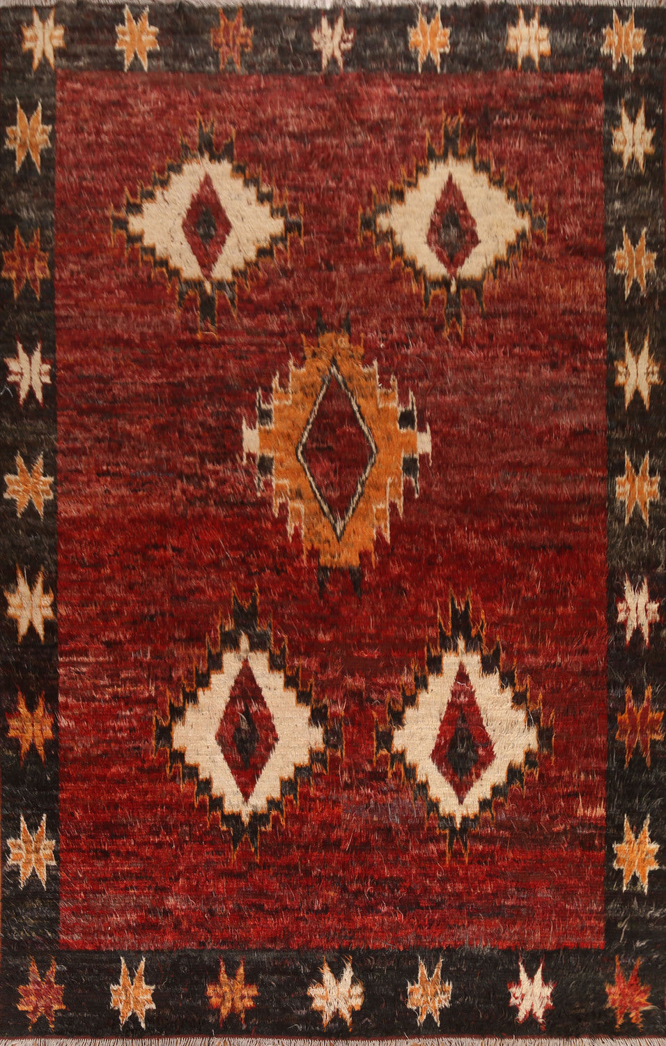Geometric Moroccan Berber Area Rug 9x12