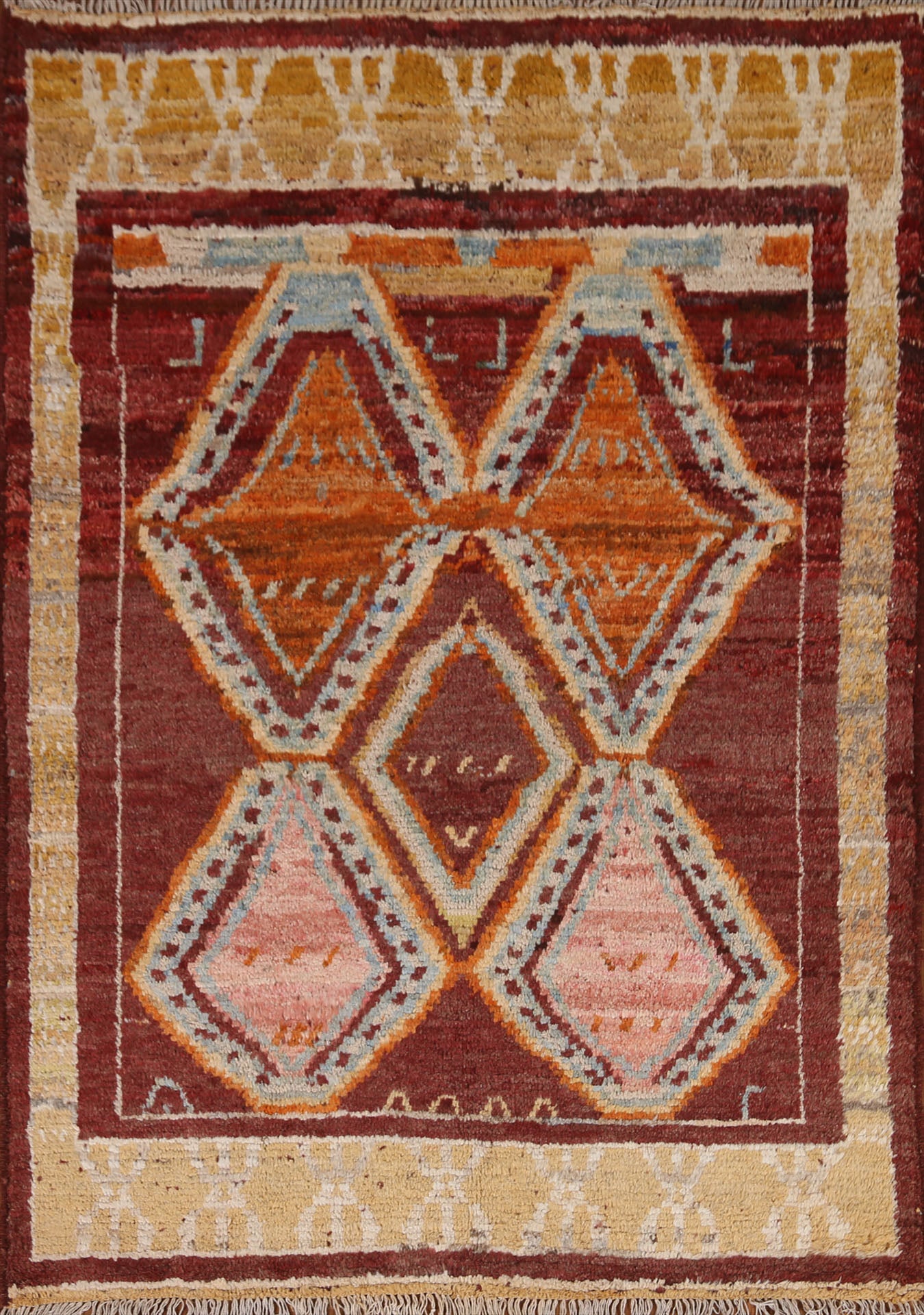 Geometric Moroccan Oriental Area Rug 4x6