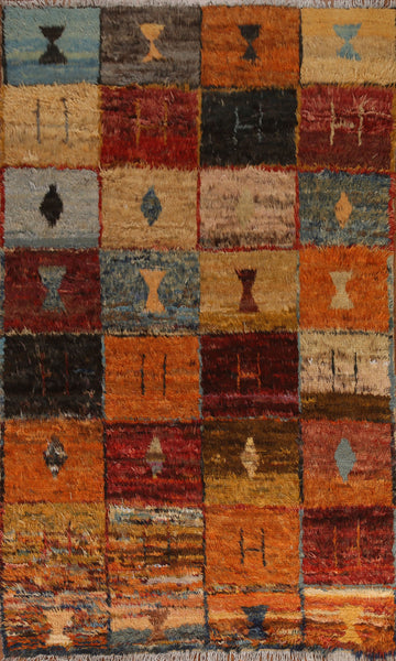 Geometric Moroccan Berber Area Rug 7x10
