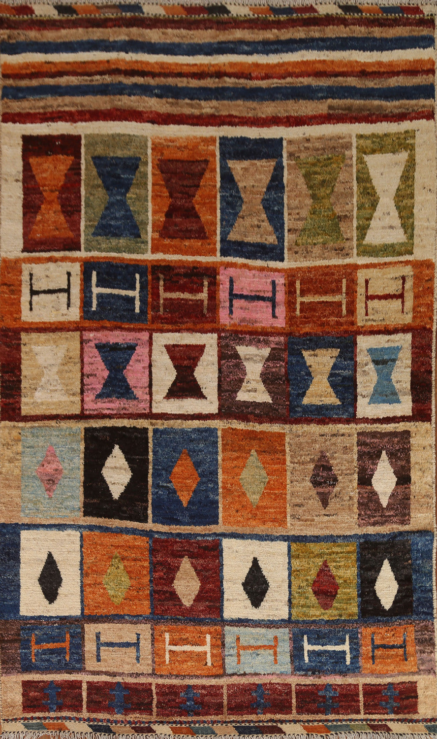 Geometric Moroccan Area Rug 7x10