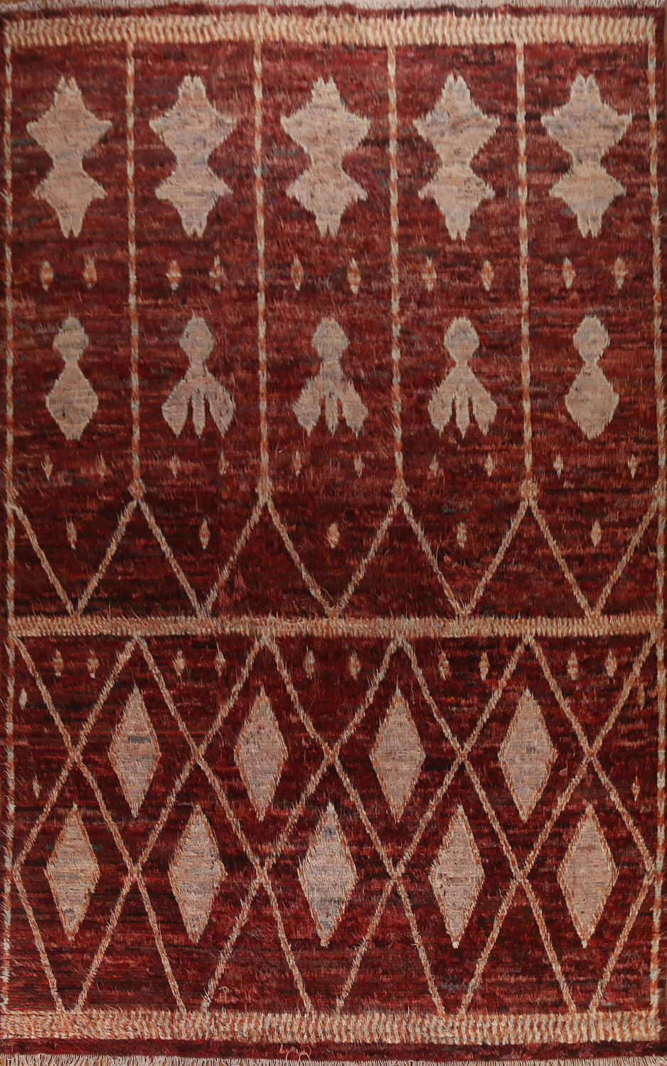 Geometric Moroccan Large Area Rug 10x14
