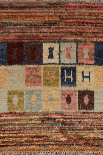 Tribal Moroccan Berber Area Rug 5x7