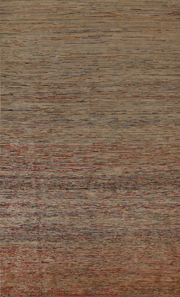 Striped Gabbeh Kashkoli Oriental Area Rug 7x10
