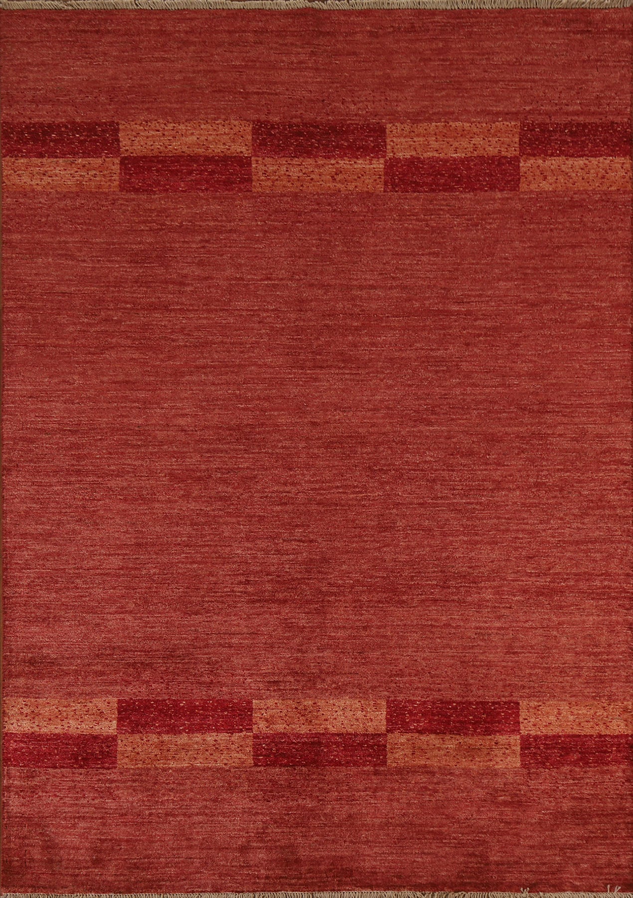 Gabbeh Kashkoli Wool Area Rug 5x6