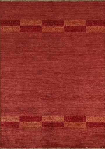 Gabbeh Kashkoli Wool Area Rug 5x6