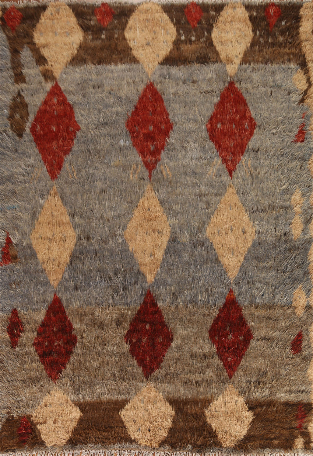 Geometric Moroccan Berber Area Rug 8x10