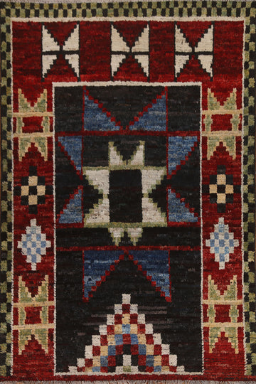 Geometric Moroccan Area Rug 6x8