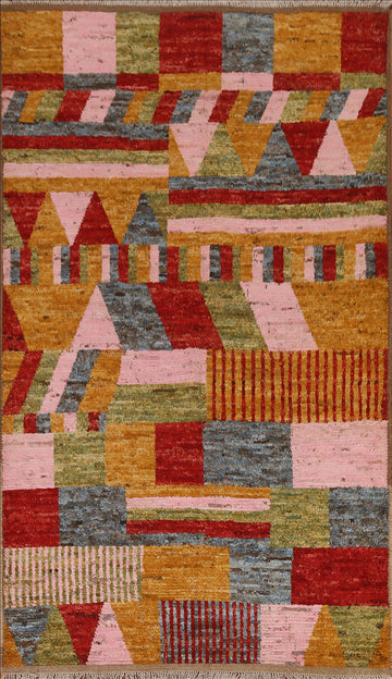 All-Over Moroccan Geometric Area Rug 6x9
