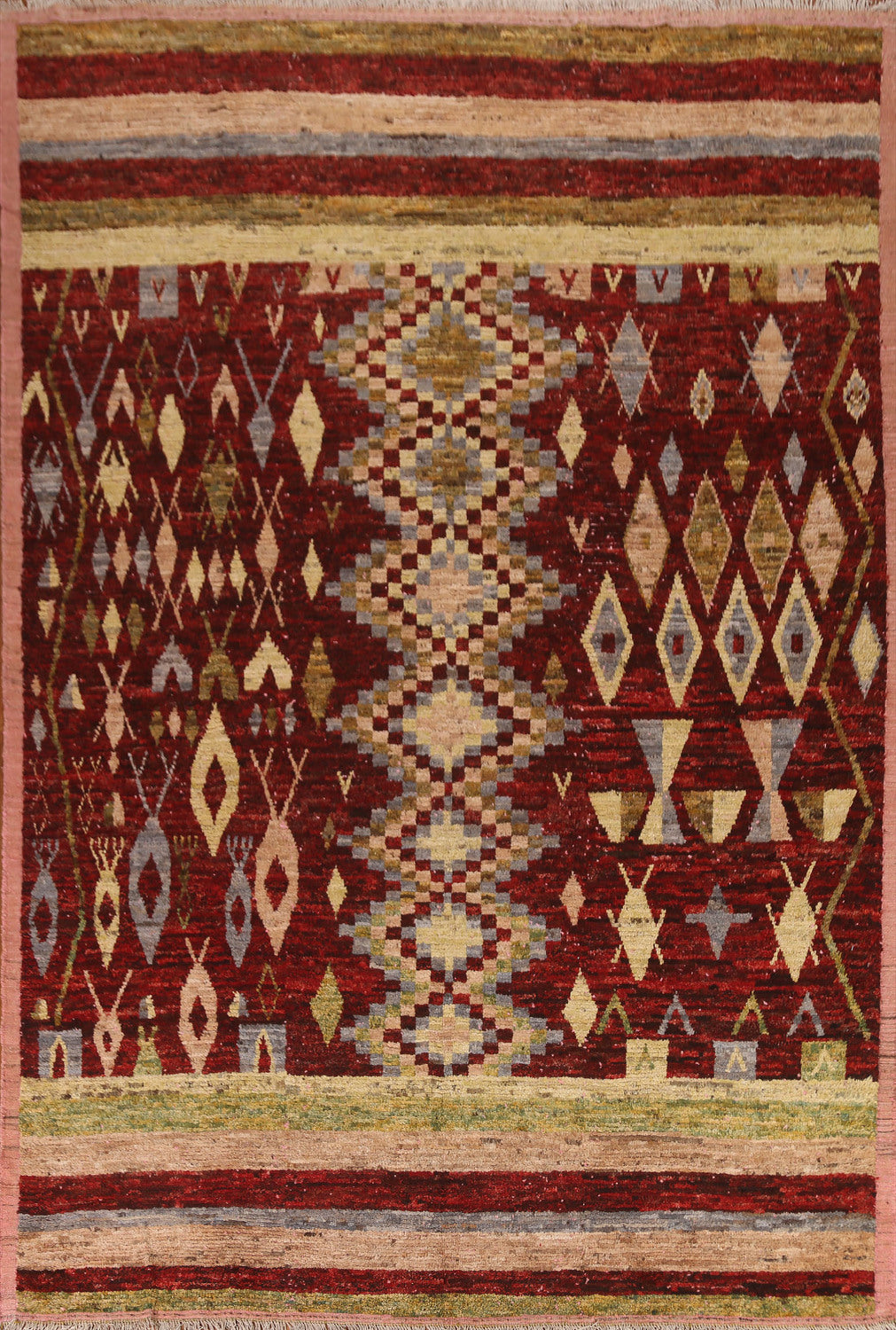 Geometric Moroccan Area Rug 10x12