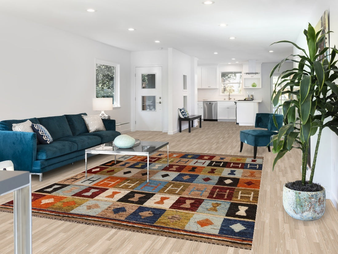 All-Over Moroccan Oriental Area Rug 7x10