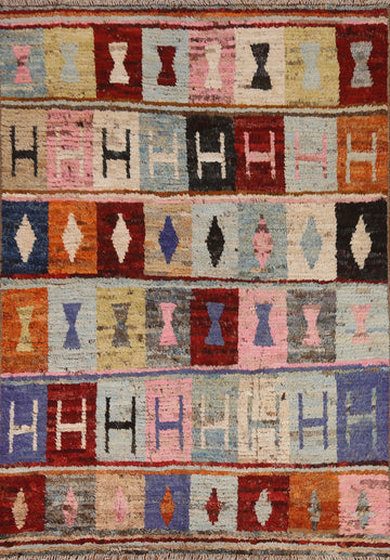 Geometric Moroccan Area Rug 5x7