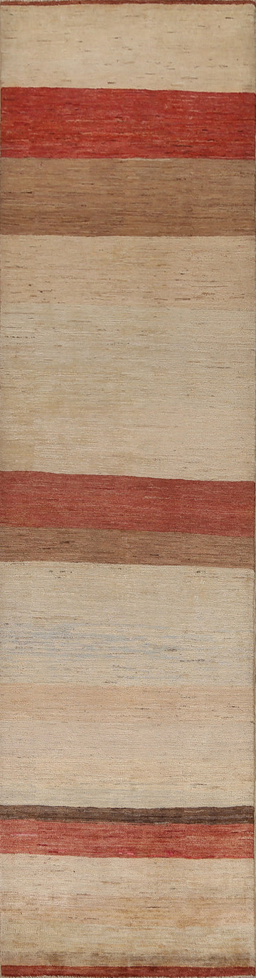 Gabbeh Kashkoli Oriental Runner Rug 3x11
