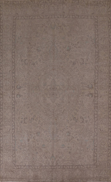 Distressed Muted Persian Area Rug 6x9