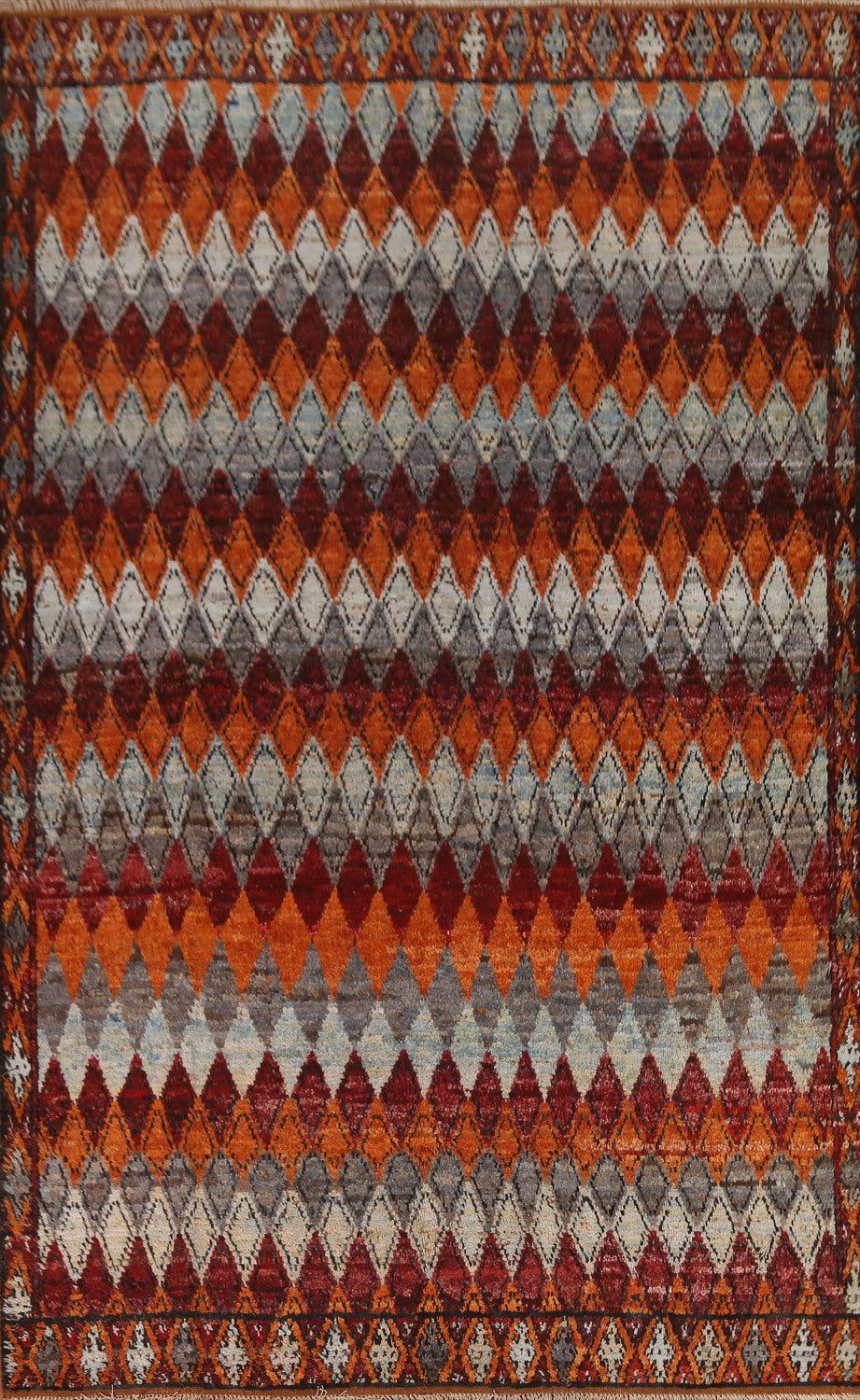 All-Over Moroccan Wool Area Rug 7x10