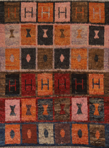 All-Over Moroccan Berber Wool Area Rug 8x10