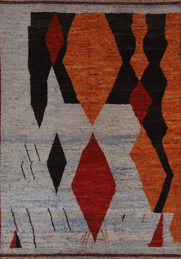 Geometric Moroccan Oriental Area Rug 6x8