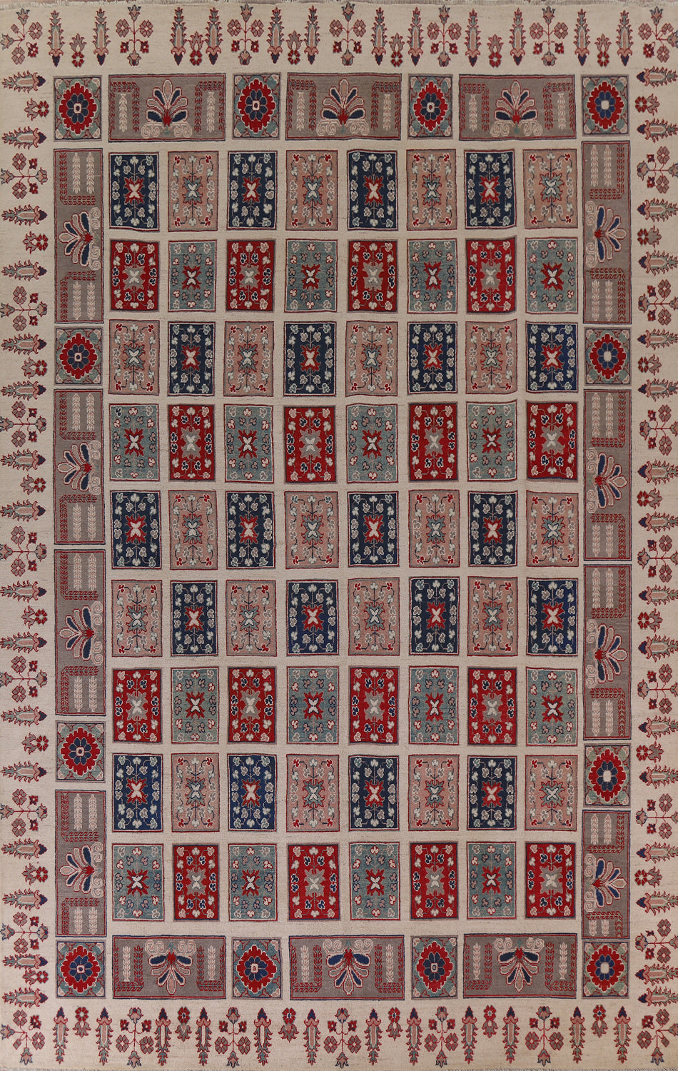 Handmade Kazak Wool Large Rug 10x14