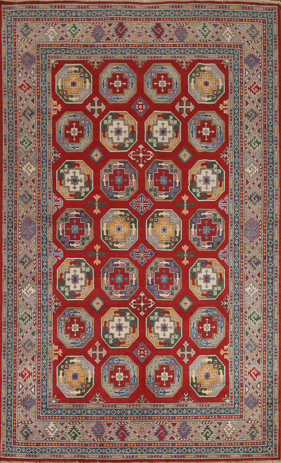 Elephant Foot Kazak Oriental Area Rug 7x10