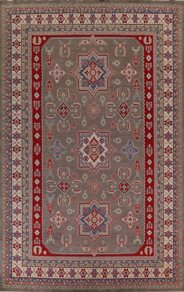 Geometric Kazak Oriental Area Rug 10x13
