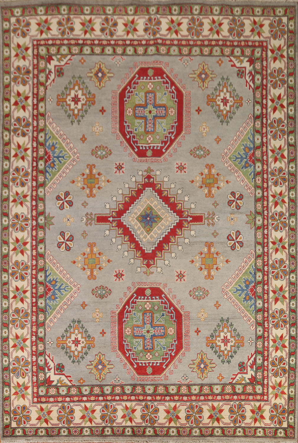Handmade Kazak Oriental Area Rug 8x10