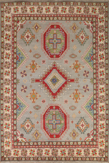 Handmade Kazak Oriental Area Rug 8x10