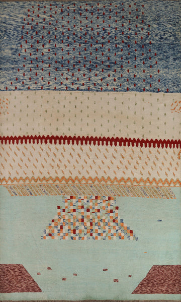 Handmade Oushak Oriental Area Rug 7x9