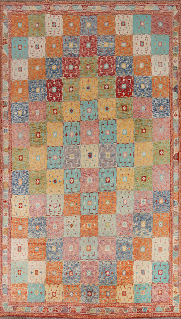 Geometric Gabbeh Oriental Area Rug 6x10
