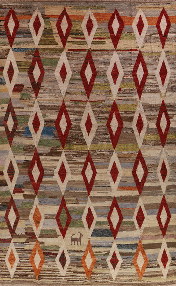 All-Over Moroccan Large Area Rug 10x14