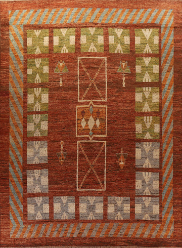 Geometric Moroccan Oriental Large Rug 14x15