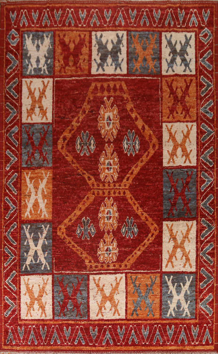 Geometric Moroccan Area Rug 9x13