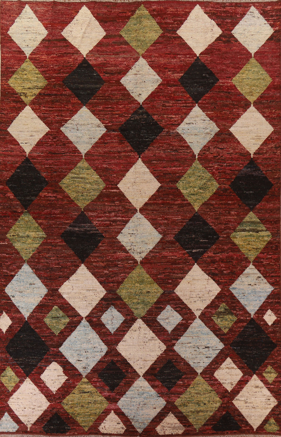 Geometric Moroccan Large Area Rug 10x15