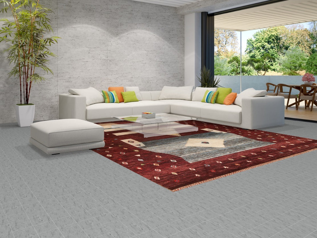 Wool Moroccan Oriental Large Area Rug 10x14