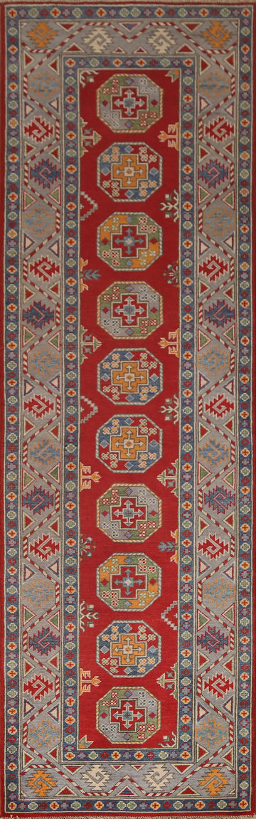 Handmade Kazak Oriental Runner Rugs 3x10