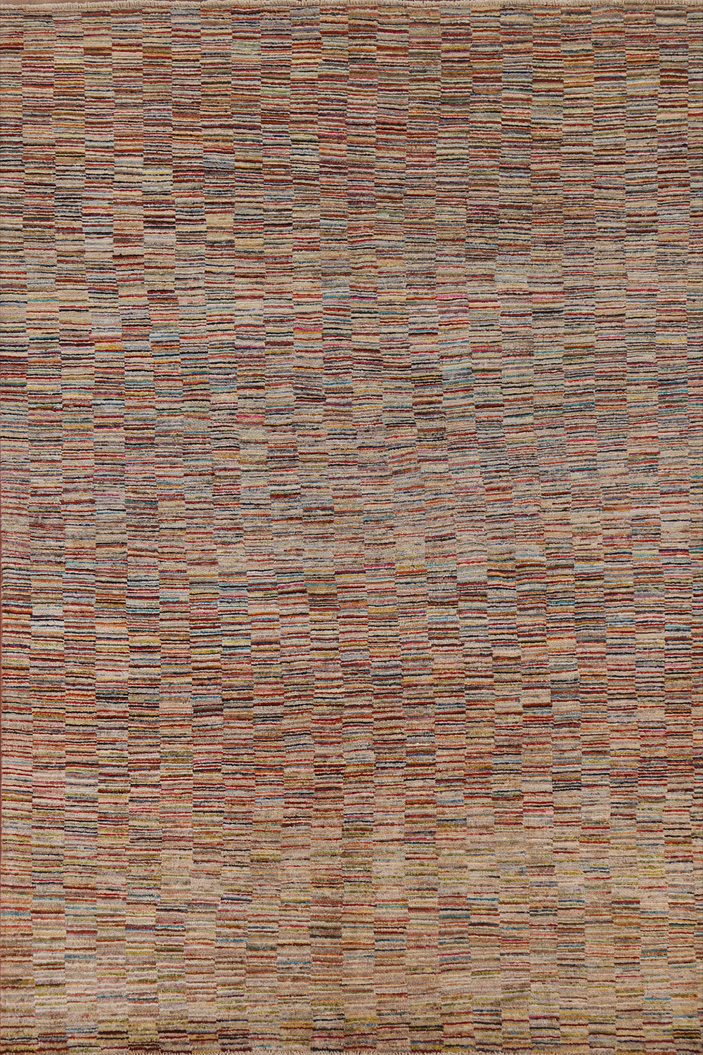Striped Gabbeh Kashkoli Oriental Area Rug 6x8