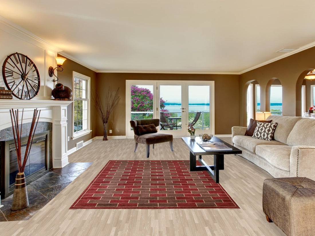 Modern Gabbeh Kashkoli Oriental Area Rug 6x9