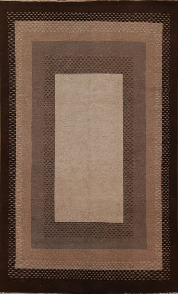 Gabbeh Kashkoli Modern Area Rug 6x10