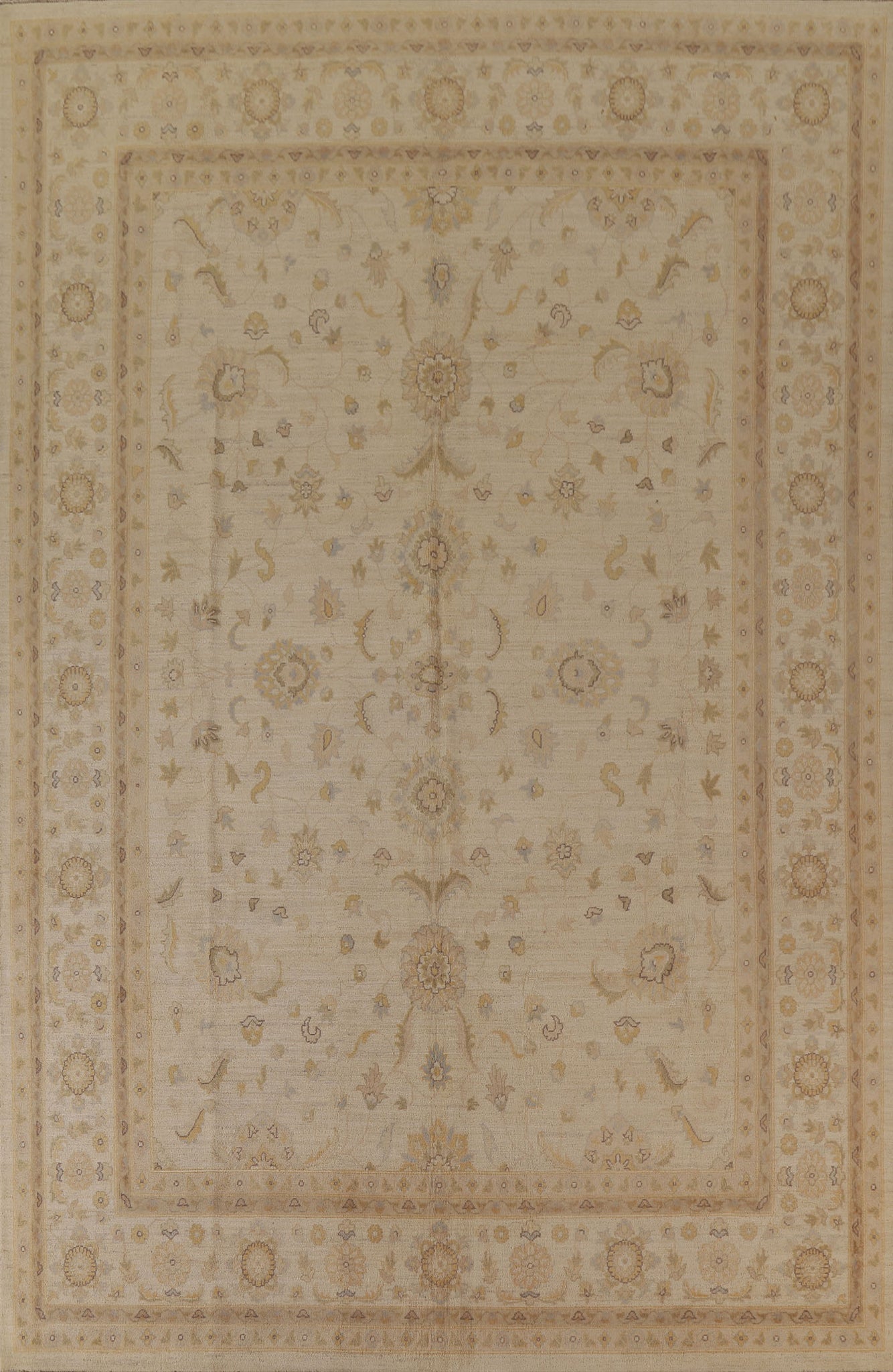 All-Over Chobi-Peshawar Oriental Area Rug 9x12